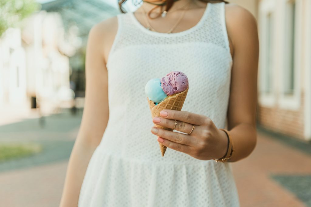 lody, dieta na urlopie, urlop a dieta, dieta